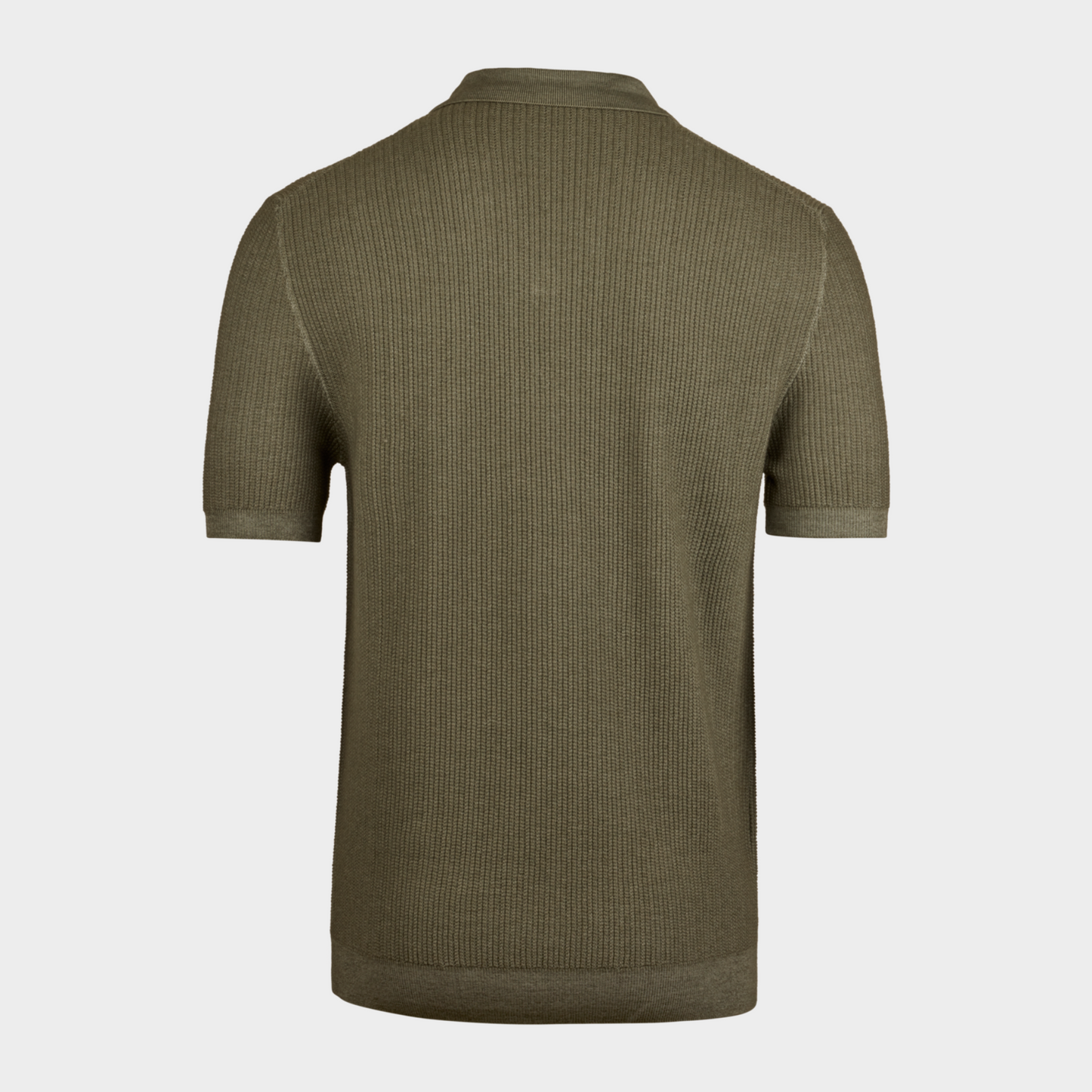 Stenströms Polo Shirt Dyed Merino Green
