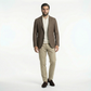 Sakko Leinen Braun - Made in Italy