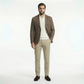 Sakko Leinen Braun - Made in Italy