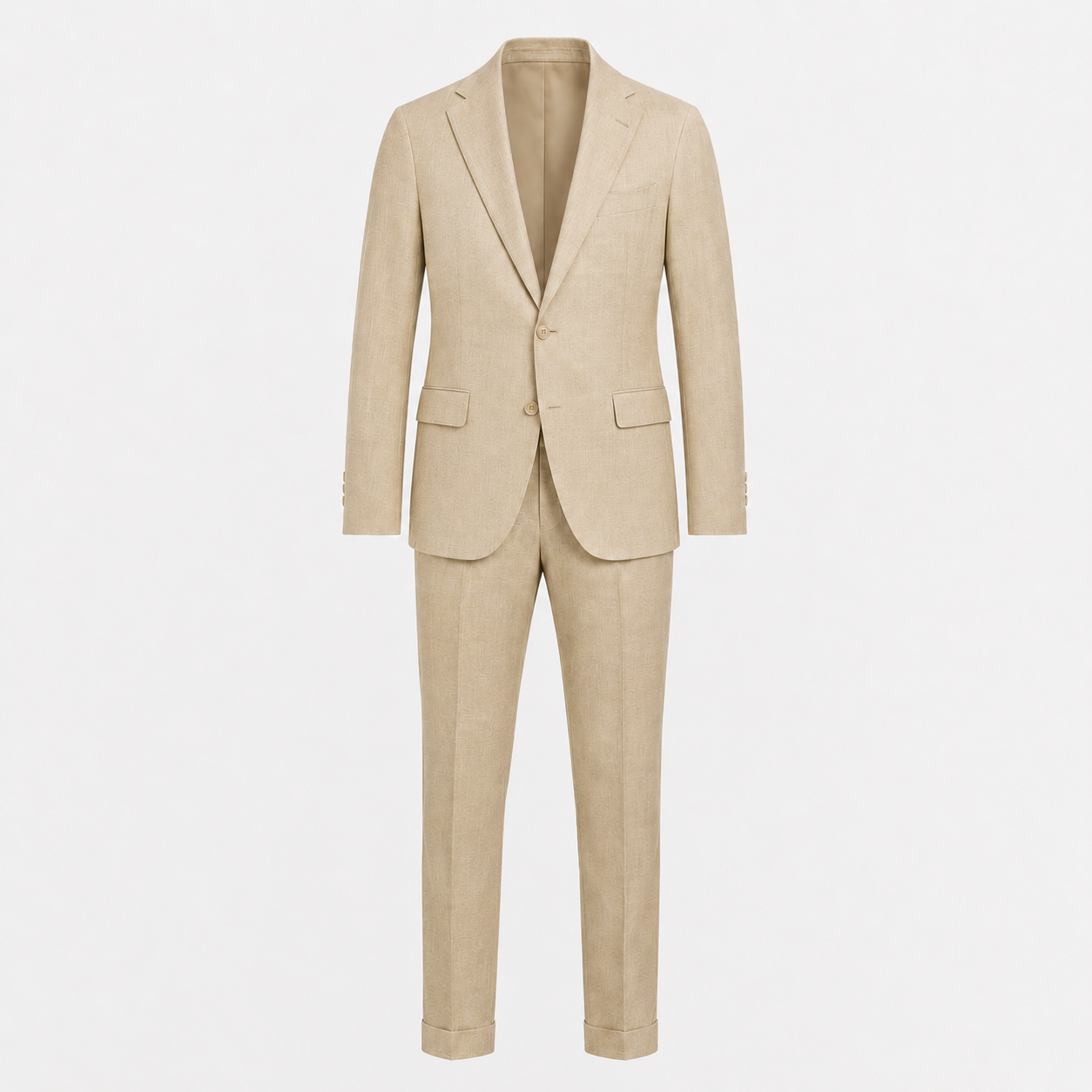 Leinenanzug Herren Beige - Paolo de Oliveira, Portugal