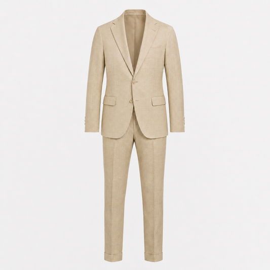 Leinenanzug Herren Beige - Paolo de Oliveira, Portugal