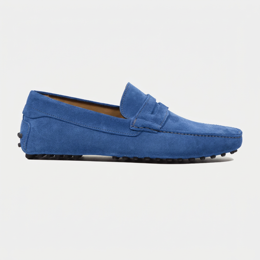 Mokassins Wildleder Navy