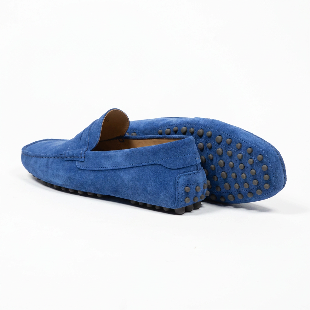 Mokassins Wildleder Navy
