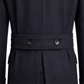 Polo Coat Navy Made in Italy