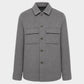 Overshirt Grey Wool Suitery