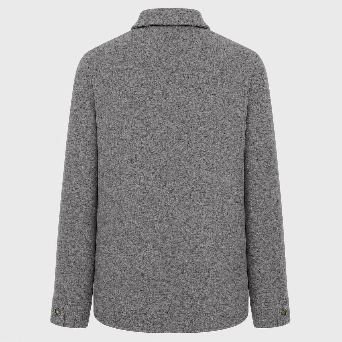 Overshirt Grey Wool Suitery