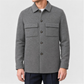 Overshirt Grey Wool Suitery