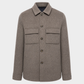 Overshirt Brown Wool Suitery