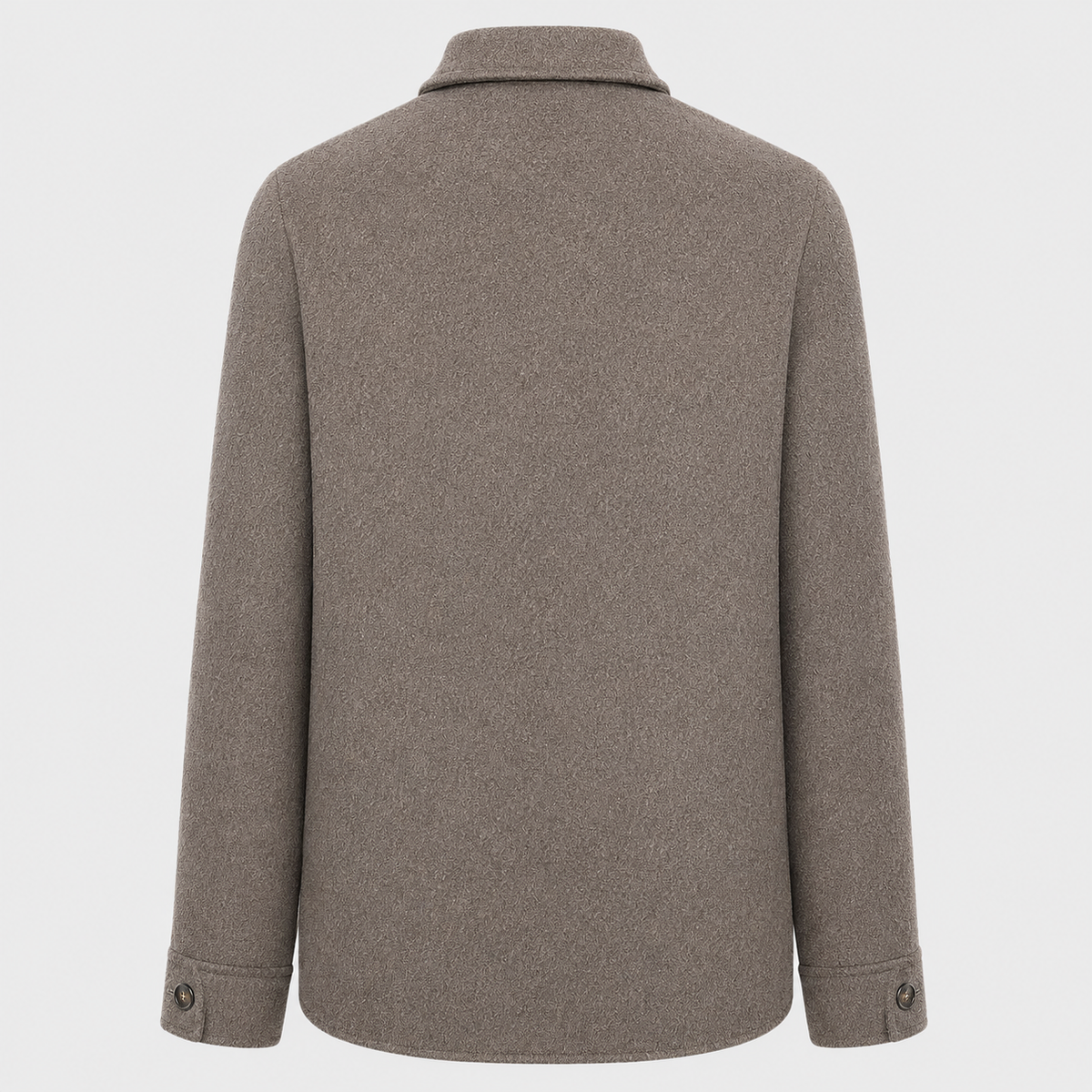 Overshirt Brown Wool Suitery