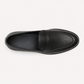Penny Loafer Schwarz Grained Leather