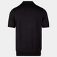 Polo Shirt Navy Knitted Seide/Kaschmir