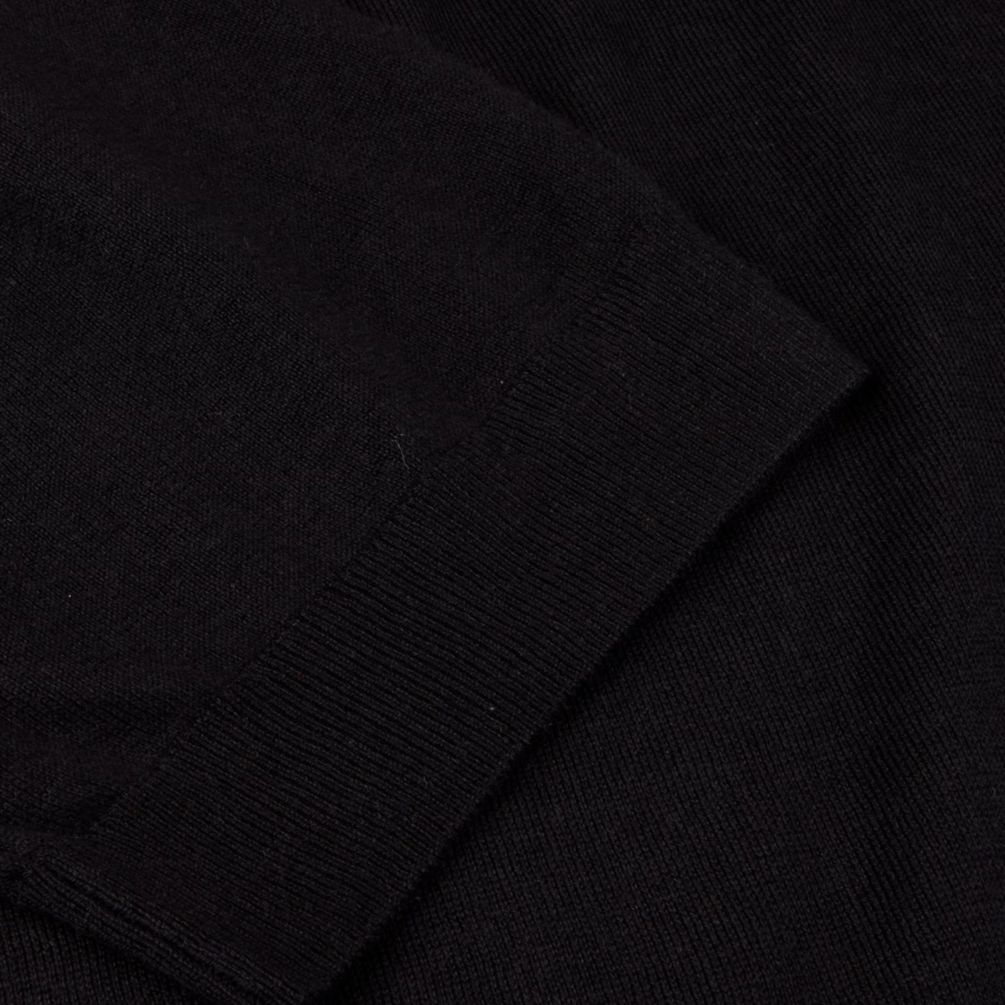 Polo Shirt Navy Knitted Seide/Kaschmir