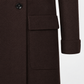 Polo Coat Brown Wool Cashmere Made in Italy