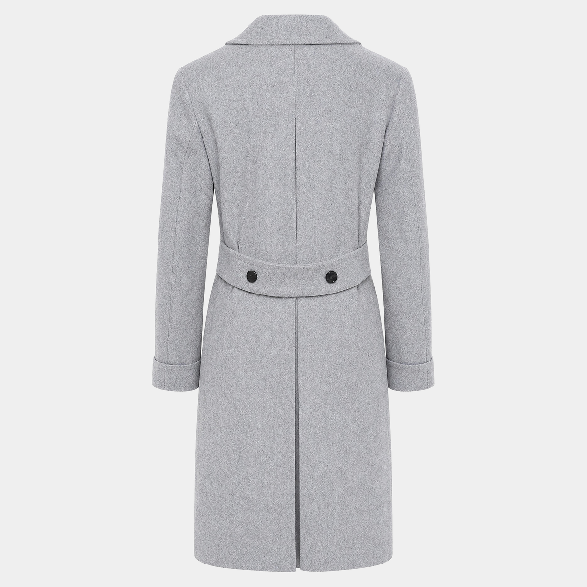 Polo Coat Hellgrau Made in Italy