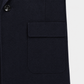 Polo Coat Navy Made in Italy
