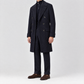 Polo Coat Navy Made in Italy