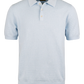 Stenströms Poloshirt Knitted Cotton Light Blue