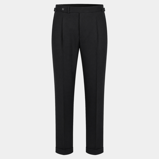 Stoffhose Schwarz Sartorial  - 4 Ply Fresco