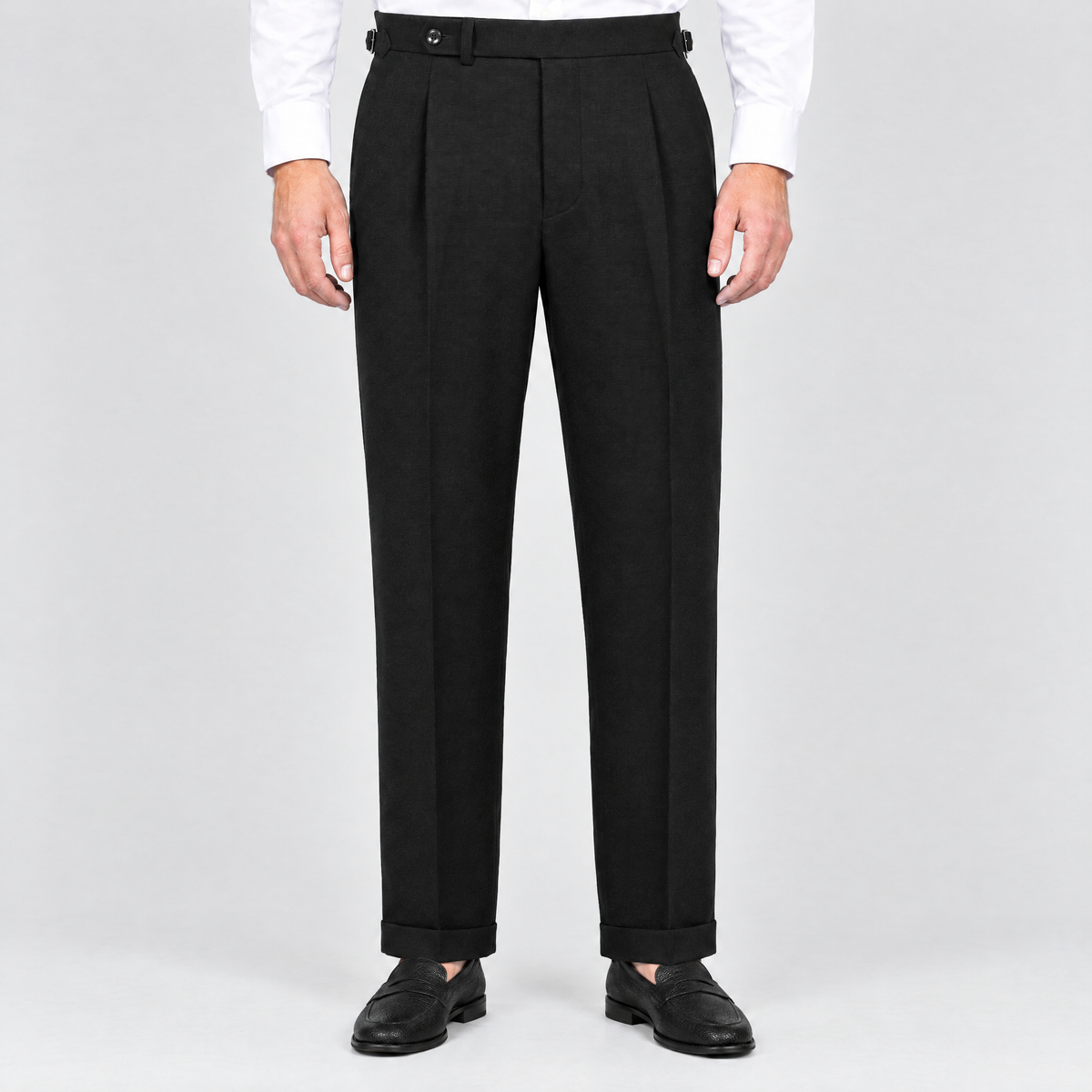 Stoffhose Schwarz Sartorial  - 4 Ply Fresco