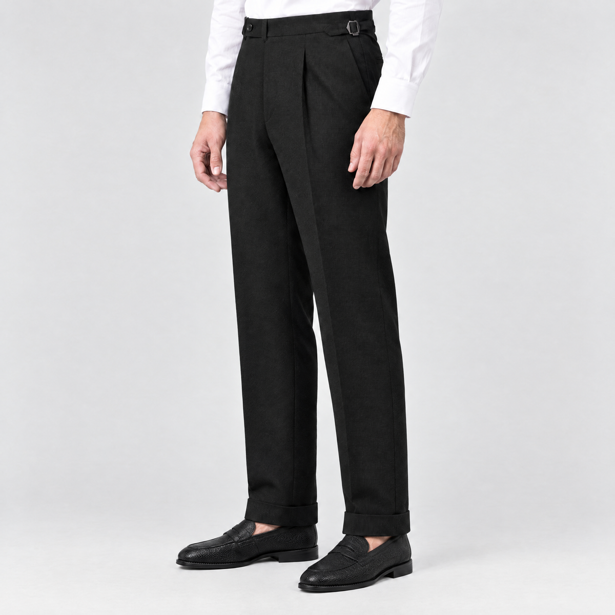 Stoffhose Schwarz Sartorial  - 4 Ply Fresco