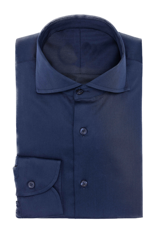 Maßhemd Business Navy