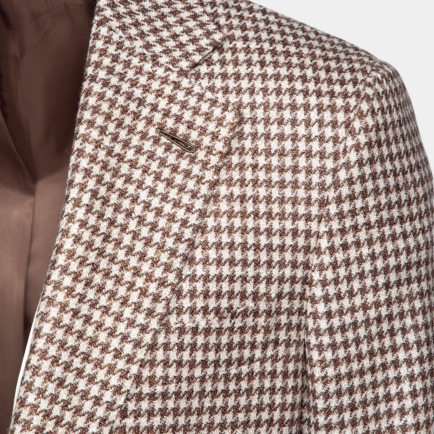 Sakko Vitale Barberis Canonico Braun Houndstooth