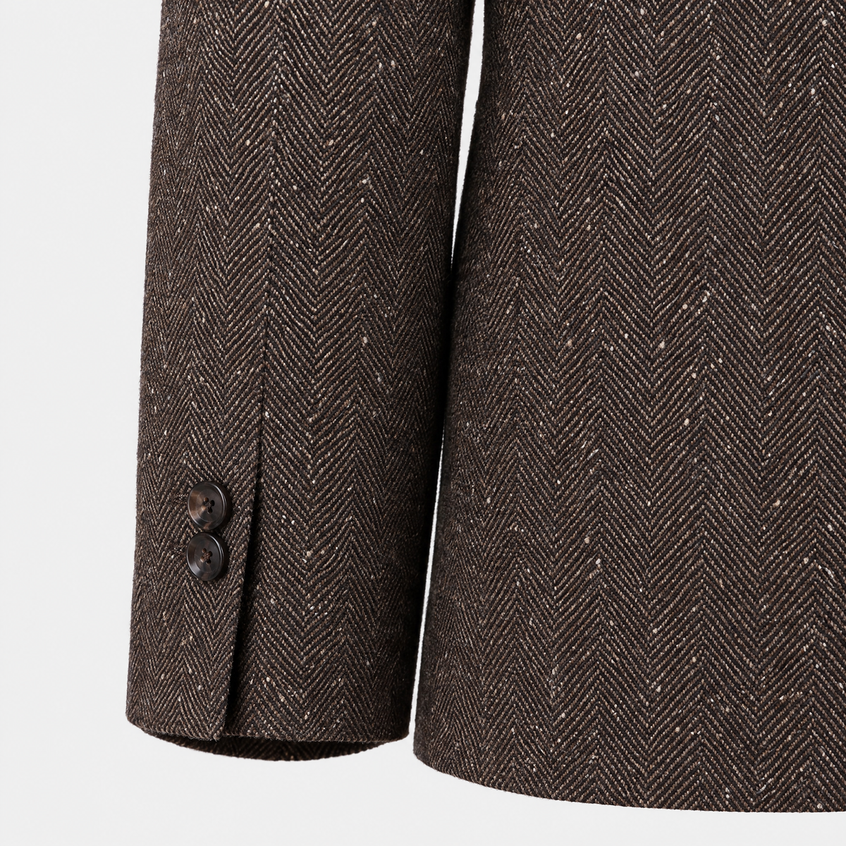 Sakko Donegal Braun Made in Italy