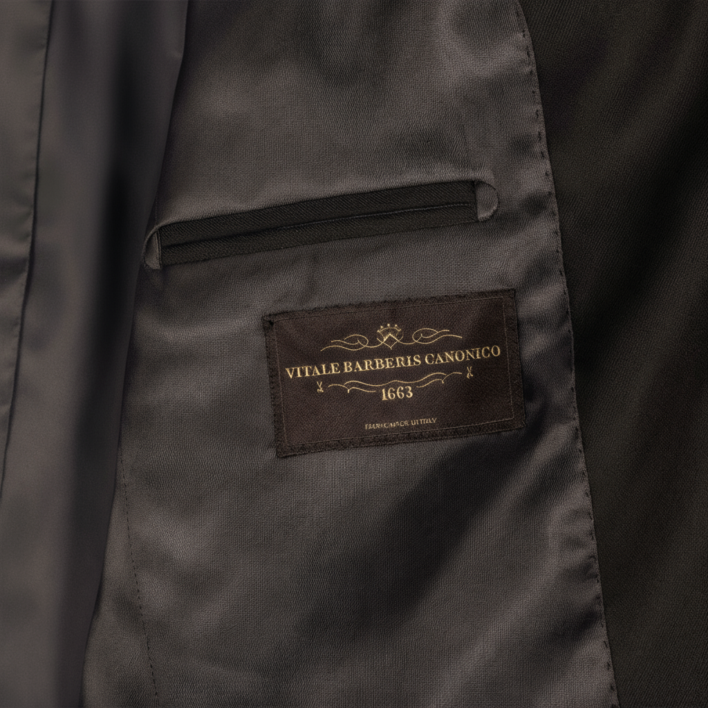 Signature Sakko Anthrazit Vitale Barberis Canonico