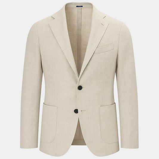 Sakko Hellgrau reine Schurwolle Vitale Barberis Canonico Made in Italy