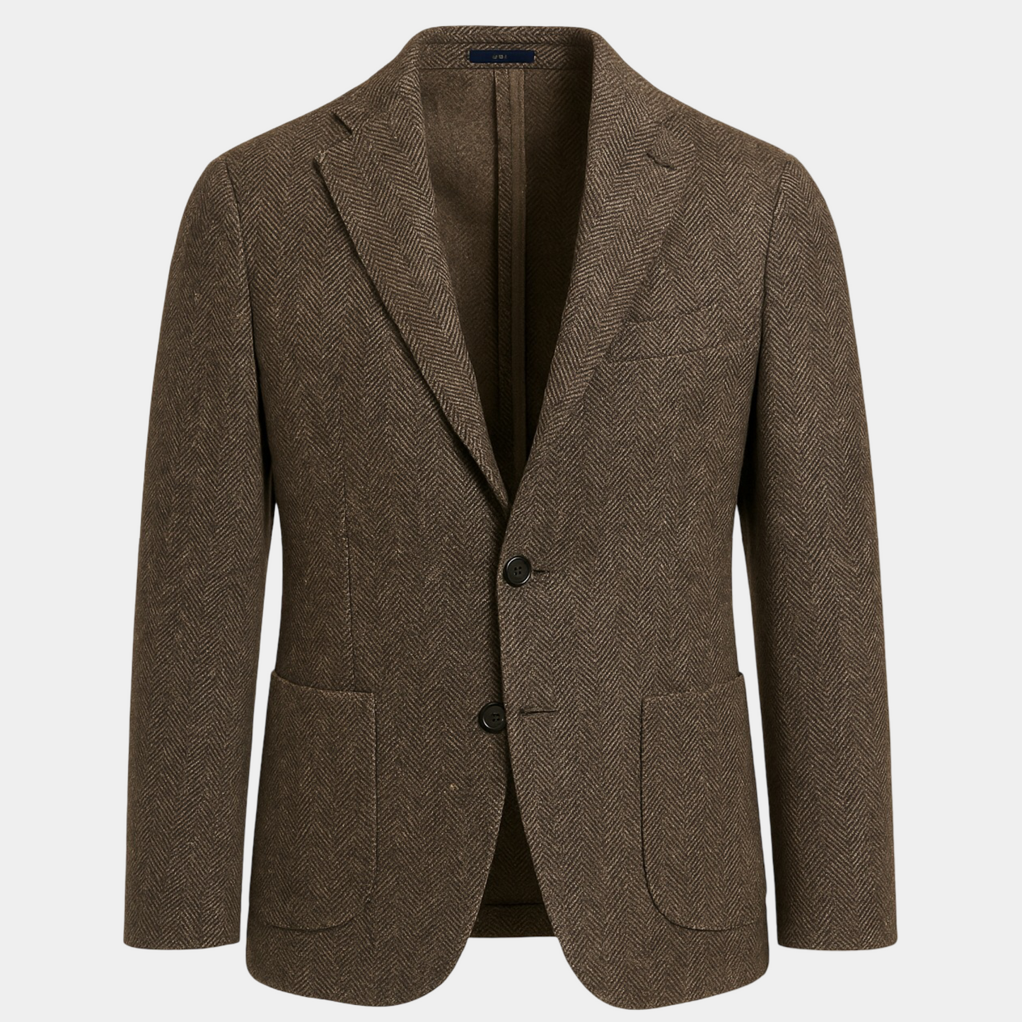 Sakko Donegal Braun Made in Italy