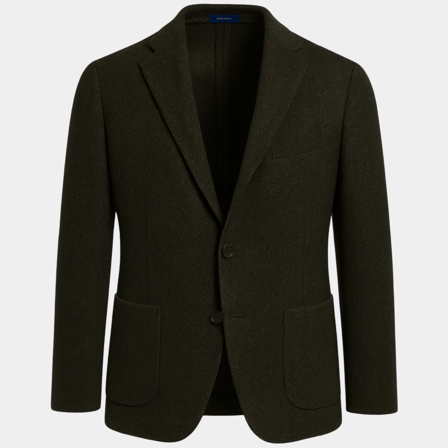 Sakko Donegal Khaki Made in Italy