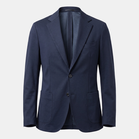 Sakko Navy Jersey - Made in Italy