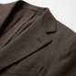 Sakko Leinen Braun - Made in Italy