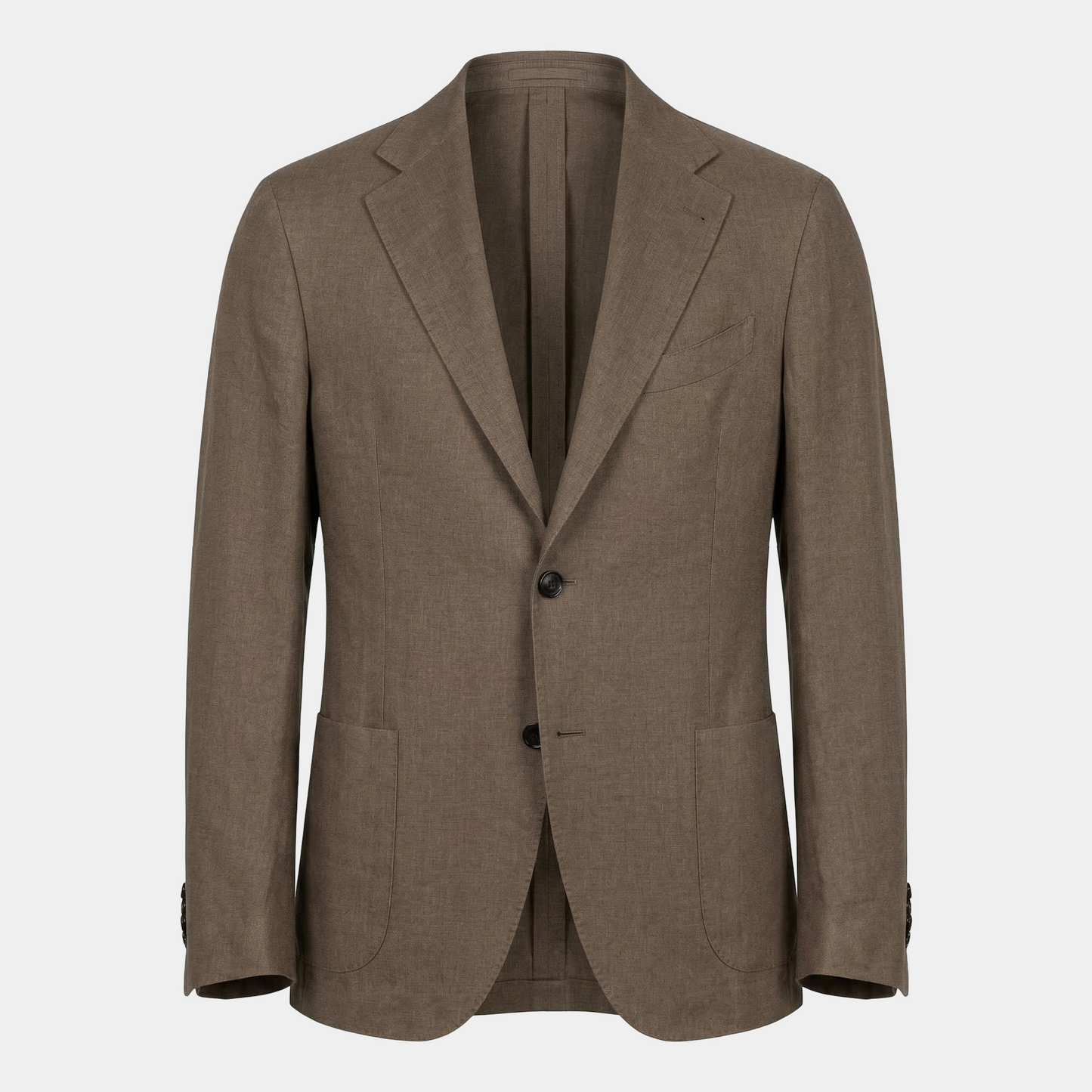 Sakko Leinen Braun - Made in Italy