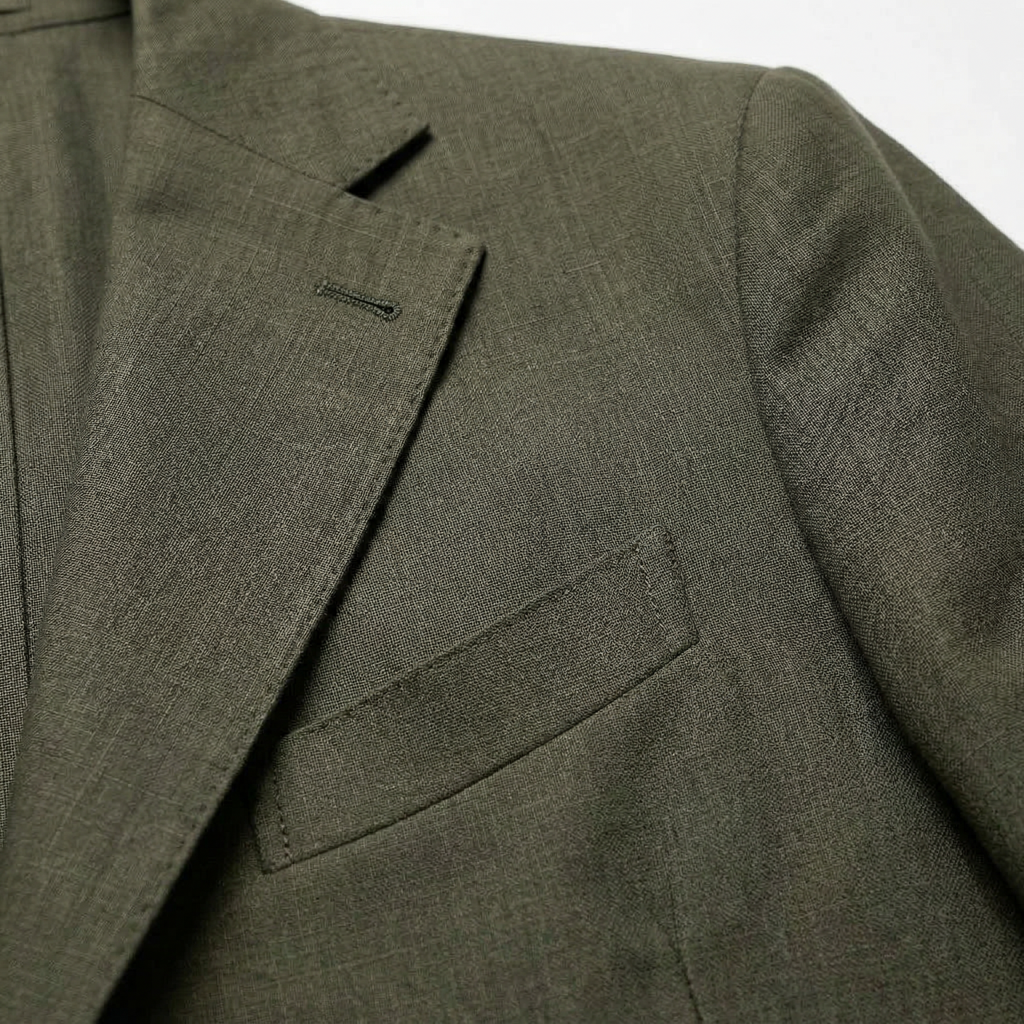 Sakko Leinen Kahki - Made in Italy