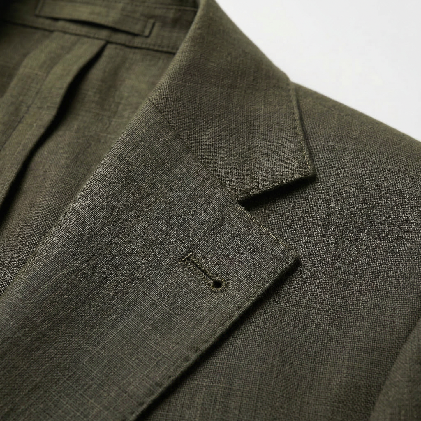 Sakko Leinen Kahki - Made in Italy