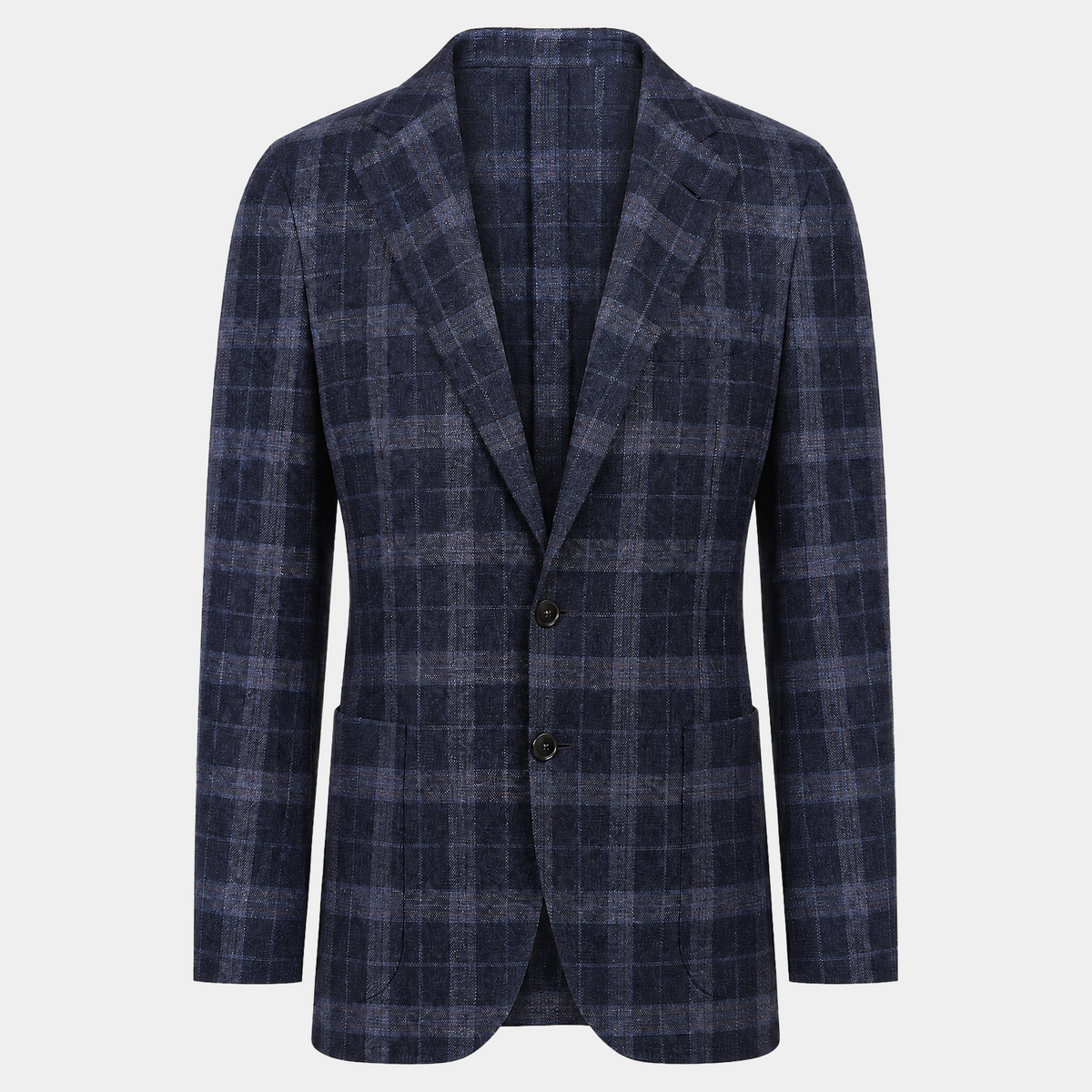 Sakko Oropa Navy Grey Checked