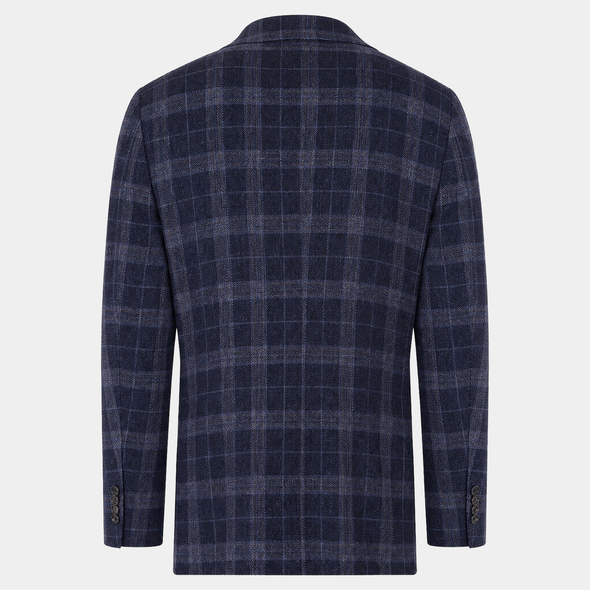 Sakko Oropa Navy Grey Checked