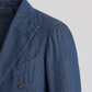 Sakko Blue Satorial Zweireihig Denim - Made in Italy