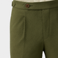 Seersucker Shorts Khaki Seitenspanner