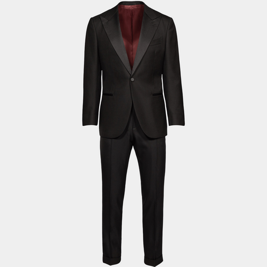 Smoking Schurwolle Hardy Minnis Schwarz