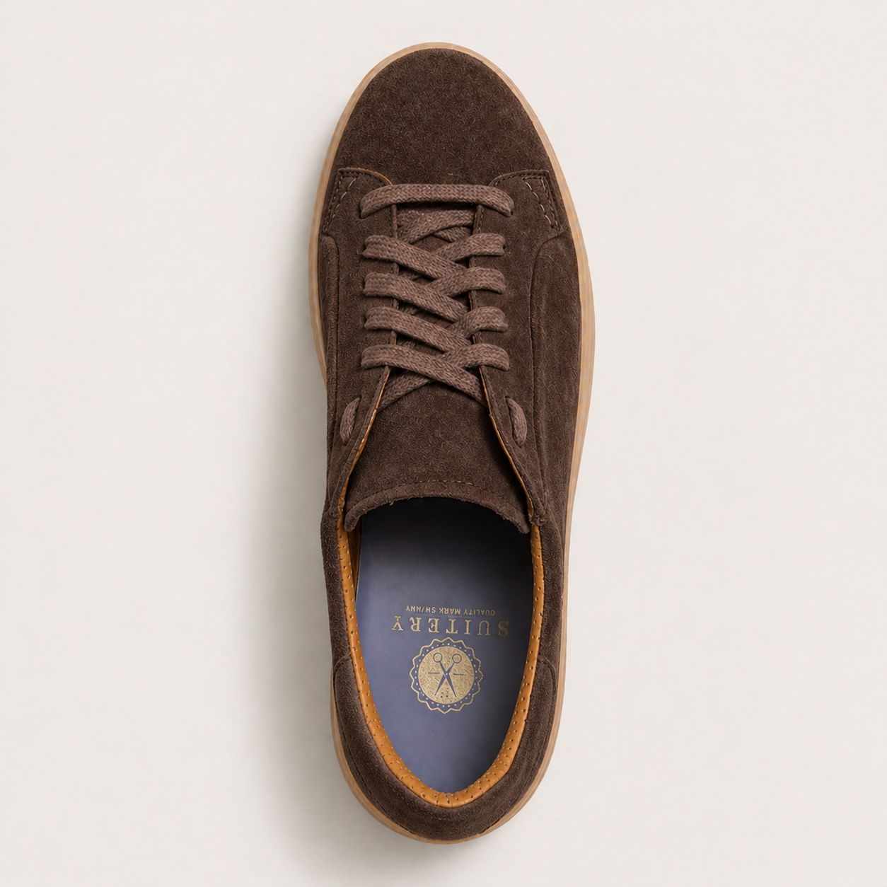 Sneaker Suede Café - Made in Spain