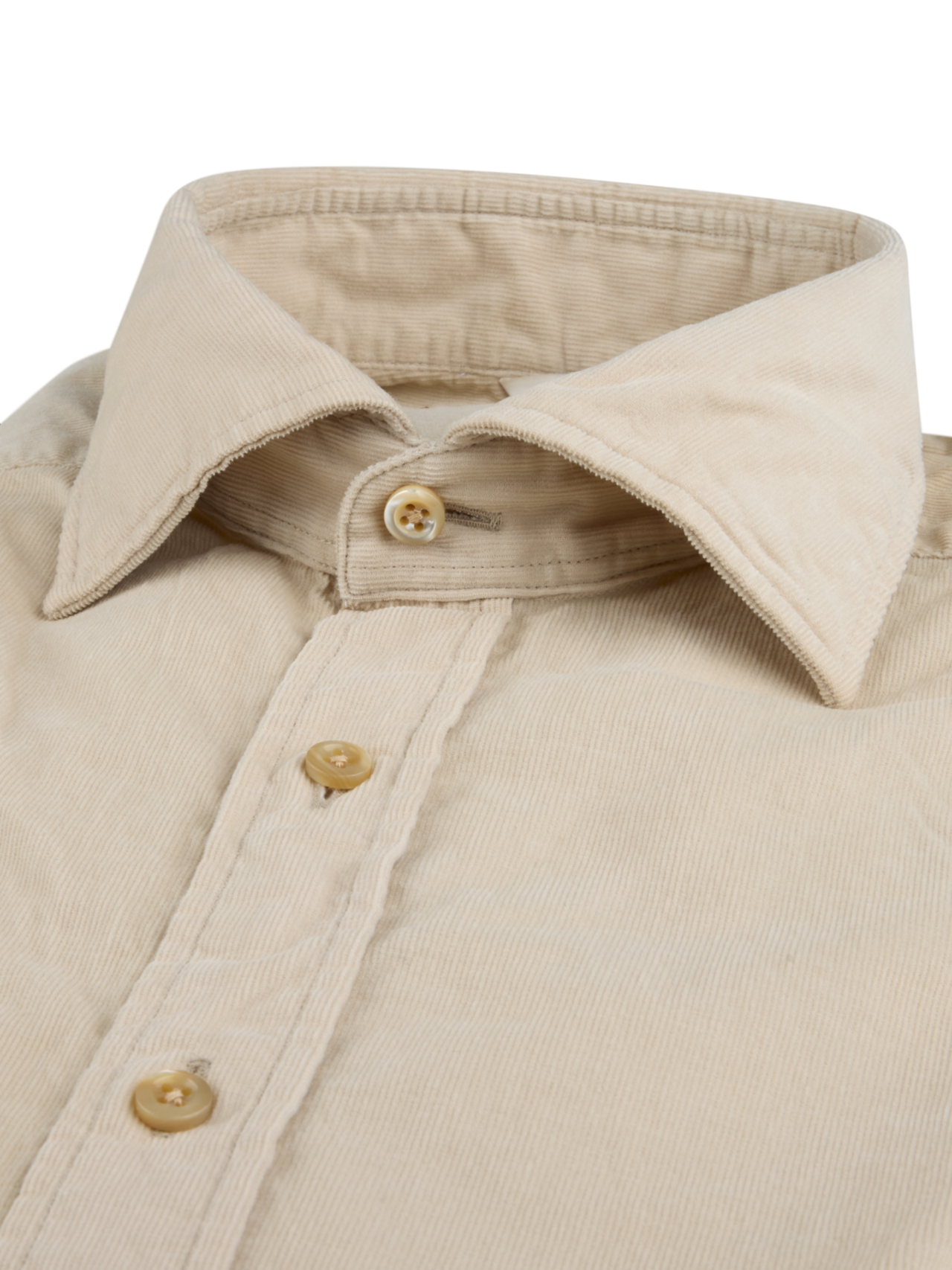 Hemd Stenströms Cord Sand