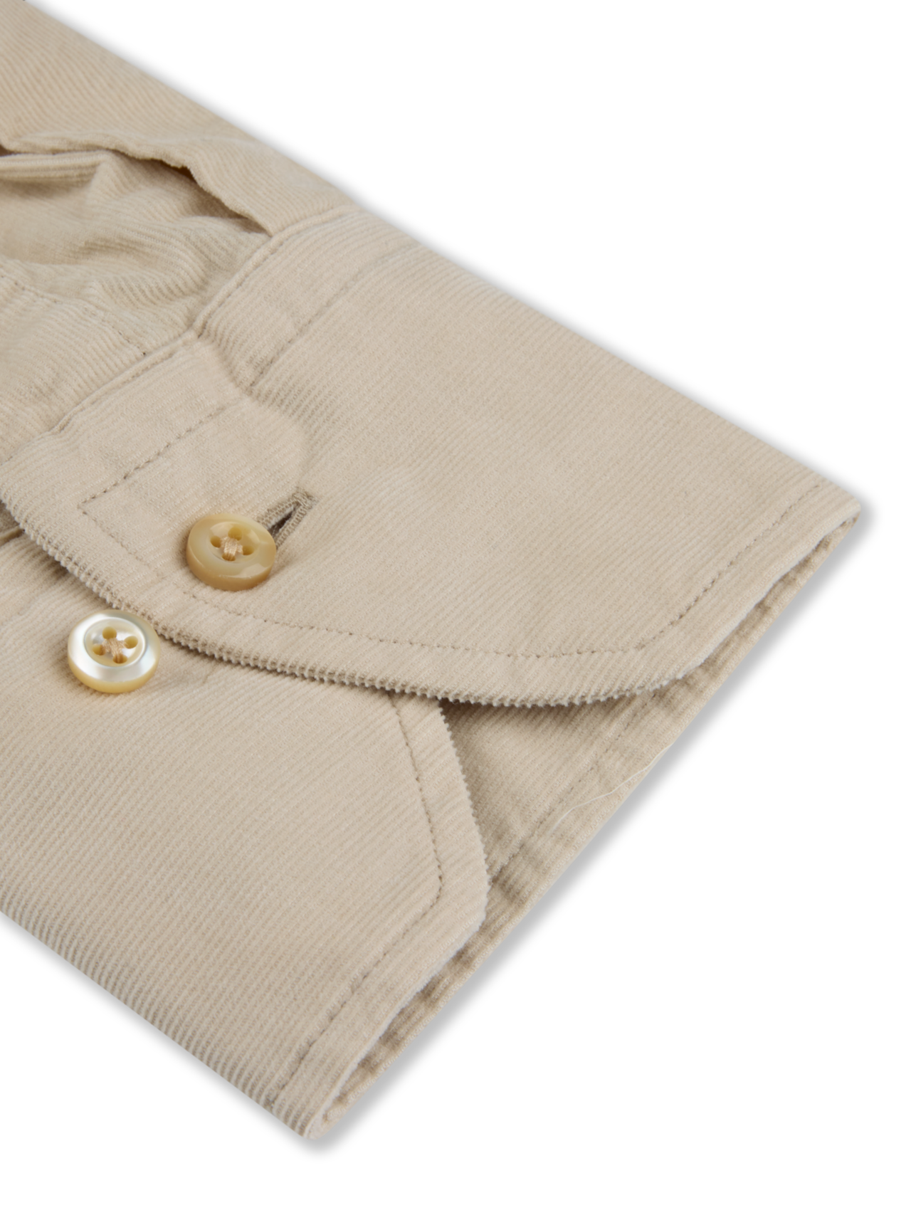 Hemd Stenströms Cord Sand