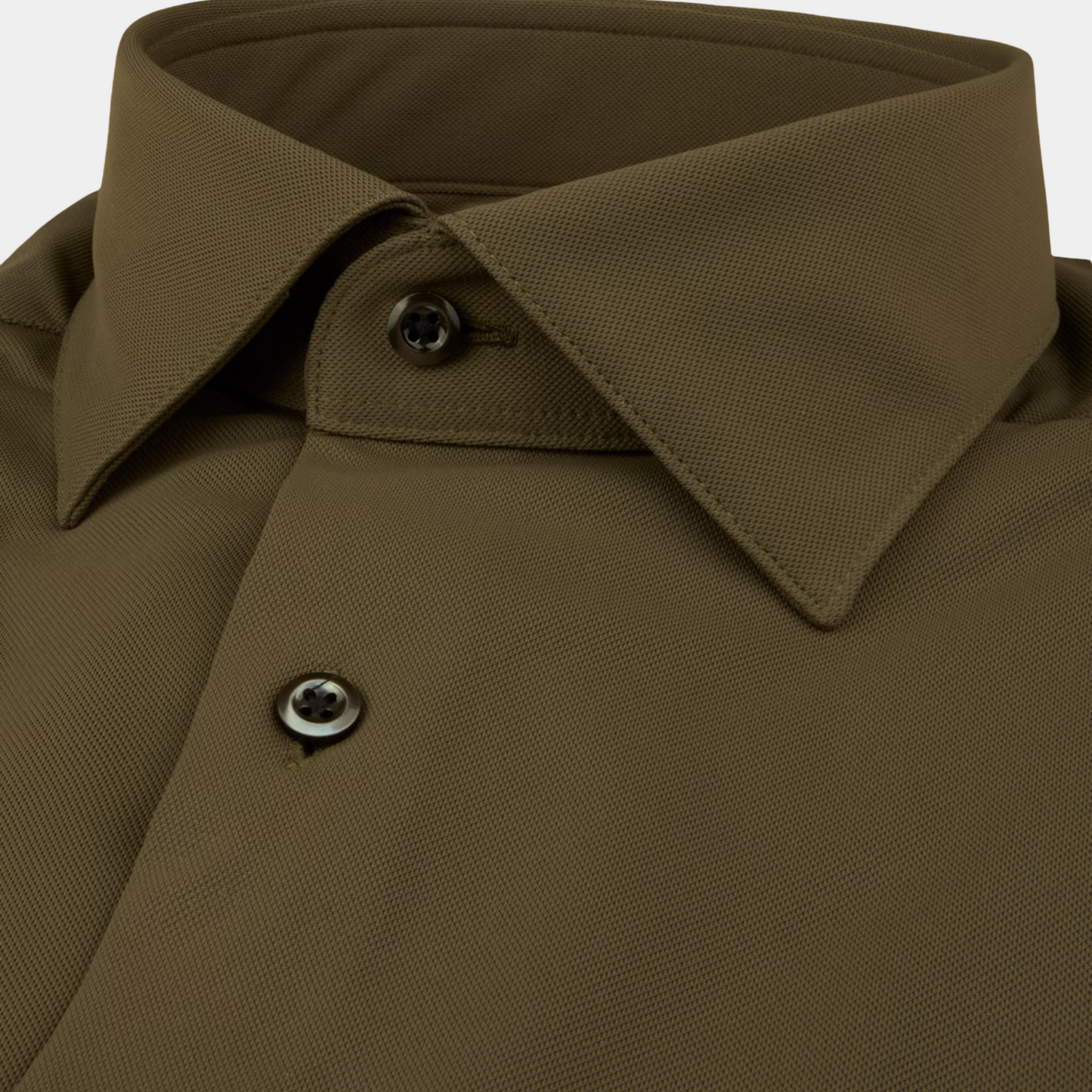 Stenströms Dark Green Active Stretch Shirt