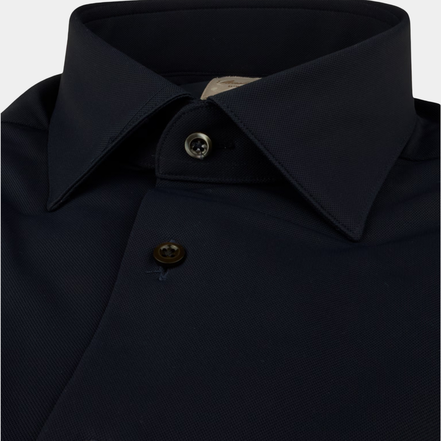 Stenströms Navy Active Stretch Shirt