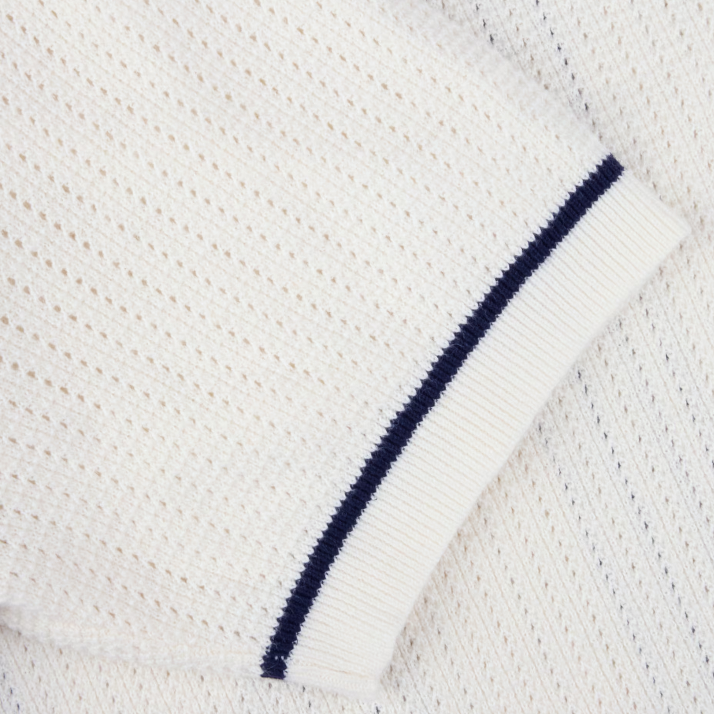 Polohemd Stripes Off White
