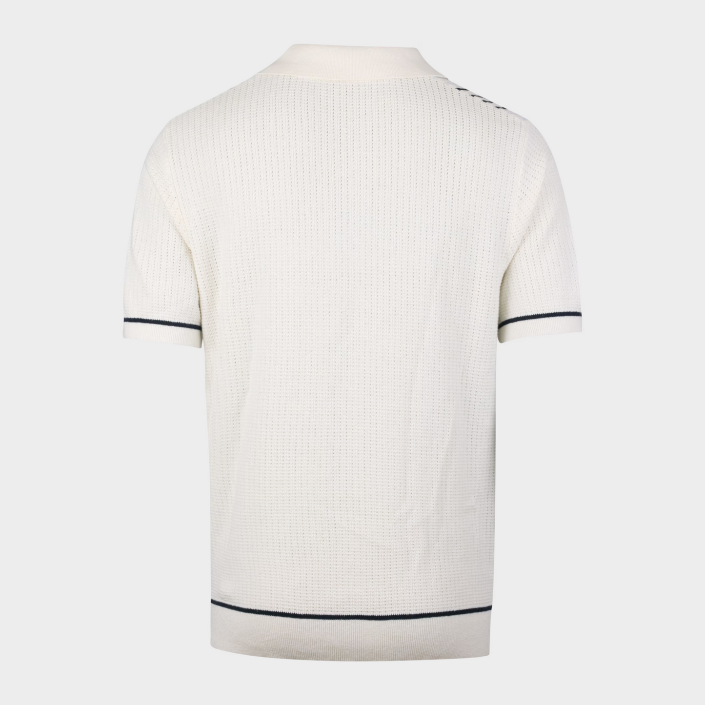Polohemd Stripes Off White