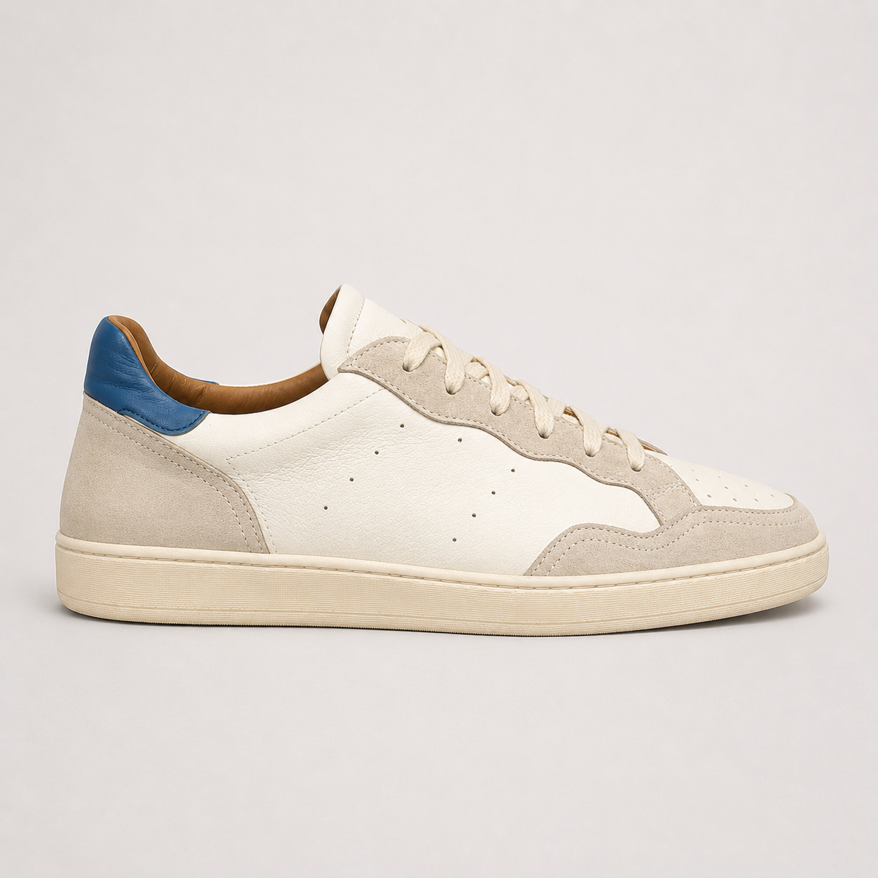 Suitery Sneaker Trainer Bianco Blue