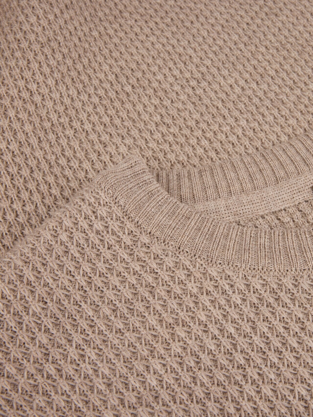 Stenströms Sweater Crew Neck Beige